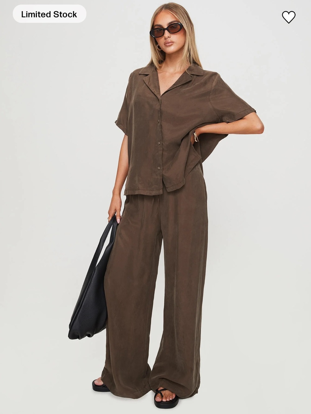 Princess Polly Chocolate Shirt Pants Set